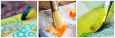 Learn how to draw, paint and create mixed media art.