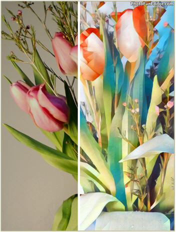 Create watercolor-style digital images from your photographs and snapshots. Here's a quick, easy and free way to do it.