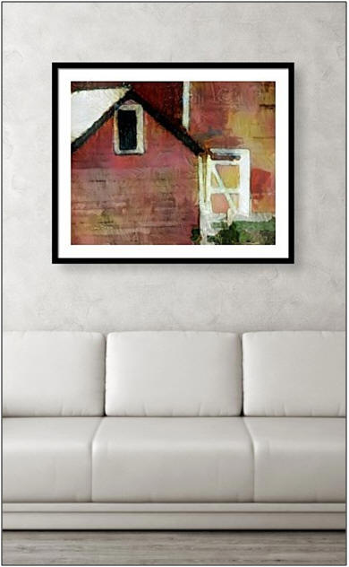 Barn Boards - An Almist-Abstract Wall Art Print, by Don Berg, at Fine Art America
