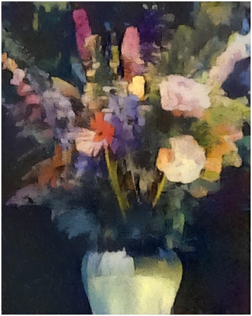 Free Downloadable Wall Art Print - Christine's Flowers by Don Berg