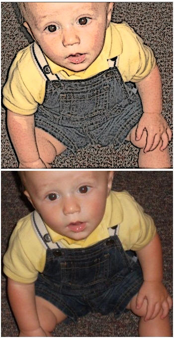 Here's an easy-to-follow, free, three-step guide to converting your family photos into professional-looking digital illustrations.