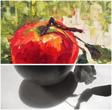 Check out all of the free artists reference photos at Paint My Photo. Find inspiration for your paintings, drawings, watercolors and illustrations. Follow forums and post your own art works for helpful reviews and comments. ( Image: Apple a Day #2, Painted by Susan Barr, from a Black and White photo that's one of hundreds of free reference photographs on PMP-Art.com )    