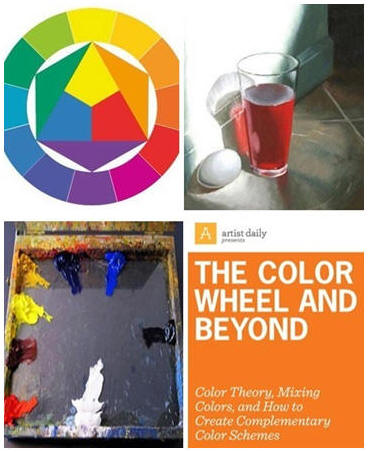 Free Color Theory Lesson eBook - Understanding color theory, the color wheel and the use of complementary colors is essential for artists and a great help to designers, decorators and crafters too. Now, you can click through to learn all of the basics in a free, 19 page downloadable book from ArtistsDaily.com
