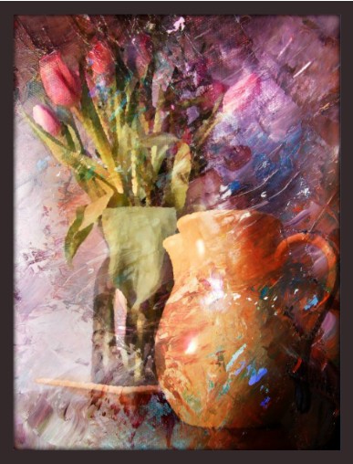 Convert any photo into colorful abstract wall in an instant at PhotoFaceFun.com